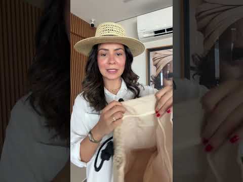 Kit Premium: Bolsa Litoral + Chapéu Paris Copa Funda