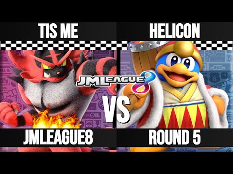 tis me (Incineroar) vs Helicon (King Dedede) - JMLeague8 Round 5