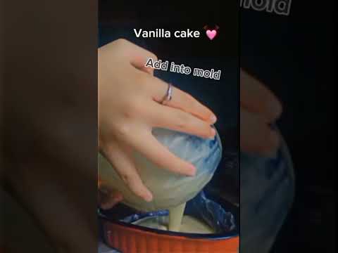 Recipe of Vanilla cake 😋#nabiha #cakerecipe #food #cooking
