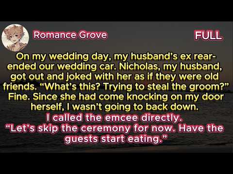 My husband’s ex crashed our wedding car. He joked she was stealing him. So I canceled the ceremony.