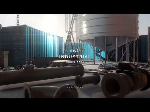 Industrial Model Pack for mO2 Apple Motion and FCPX Plugin
