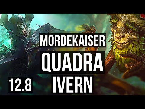 MORDEKAISER vs IVERN (JNG) (DEFEAT) | Quadra, 2.4M mastery, Dominating | EUW Master | 12.8