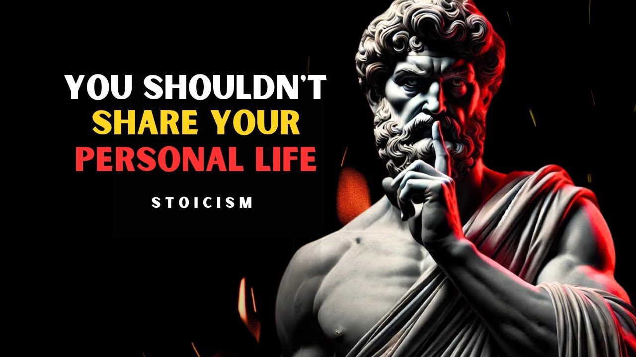 Why You Shouldn't Share Your Personal Life | Stoicism