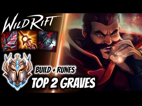 Wild Rift Top 2 Graves - Challenger Full Ranked