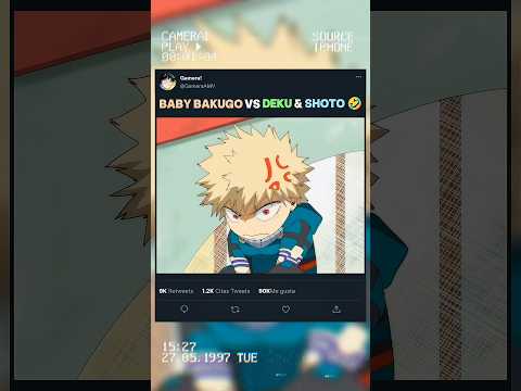 BABY BAKUGO vs DEKU & TODOROKI 🤣💥 | #myheroacademia #edit #amv #mha #anime