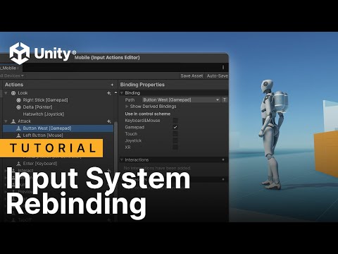 Unity Input System in Unity 6 (5/7):  Rebinding Input System controls