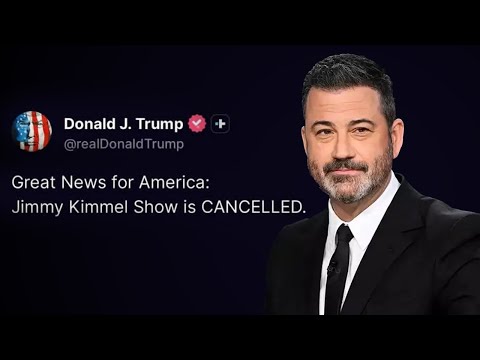 They Cancelled Kimmel...