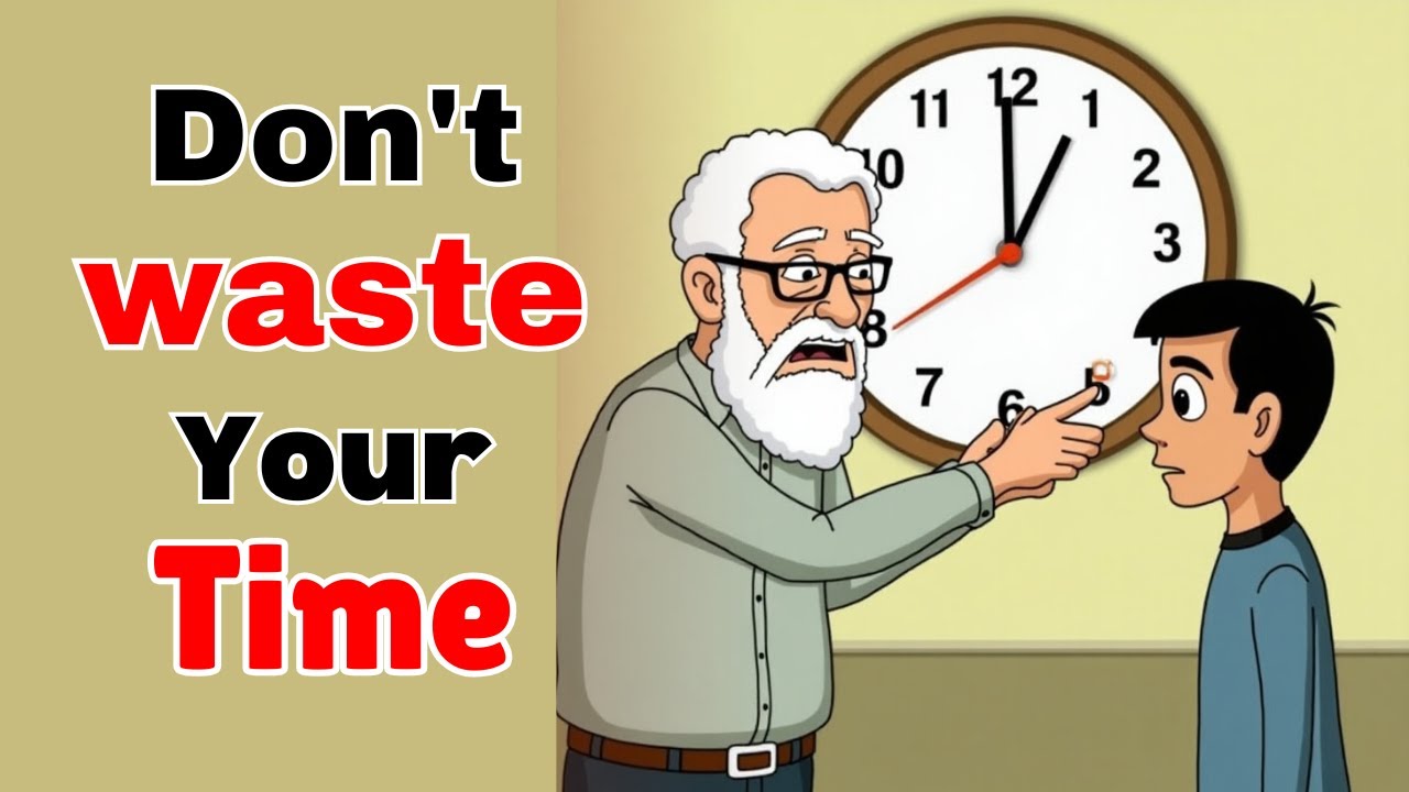 Don't waste Your Time | Improve Your English Speaking | Graded Reader | Learn English with Podcast