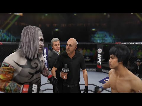 Bruce Lee vs. FiveEyed Demon (EA sports UFC 3)