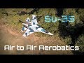 Air to Air Extreme Aerobatics with the Su-35 in FP...
