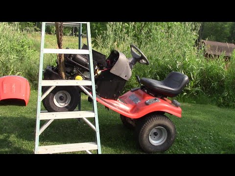 how to replace ground drive belt on riding mower
