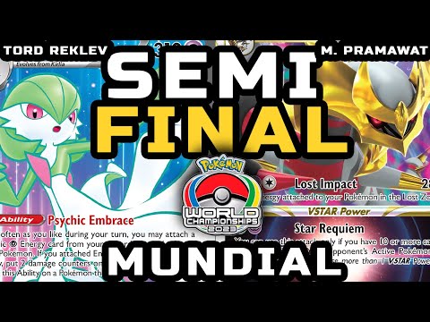 SEMI FINAL MUNDIAL CARTAS POKEMON 2023 | Tord Reklev vs Michael Pramawat