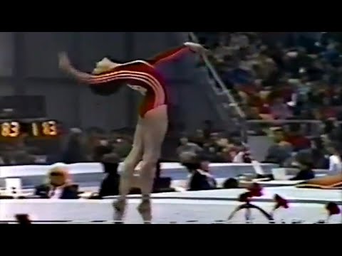 🥇 Maria Filatova (URS) FX TO 9.700 1981 World Championships