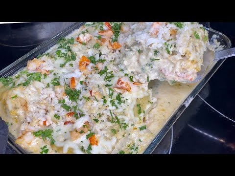 Creamy Seafood Lasagna Roll Ups ! Super Easy And Delicious Full Recipe Video!