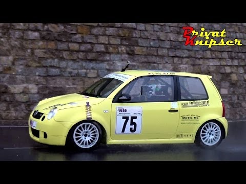 Awesome VW Lupo Cup 200 PS hp 1600 cc Onboards // Florian ARLT at RRCV Hillclimb Slalom Damüls 2013