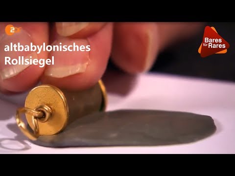 5000 Jahre altes altbabylonisches Rollsiegel bei Bares für Rares (BfR) 2017 - HD