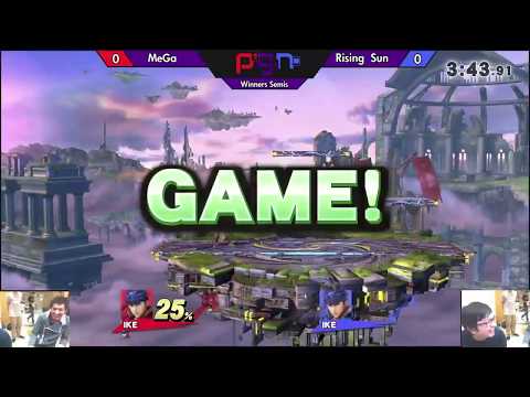 MeGa (Ike) vs Rising Sun (Ike, Cloud) - WS - NYU Fall '17 Weekly #6