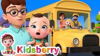 The Wheels on The Bus | Nursery Rhymes & Baby Songs - Kidsberry