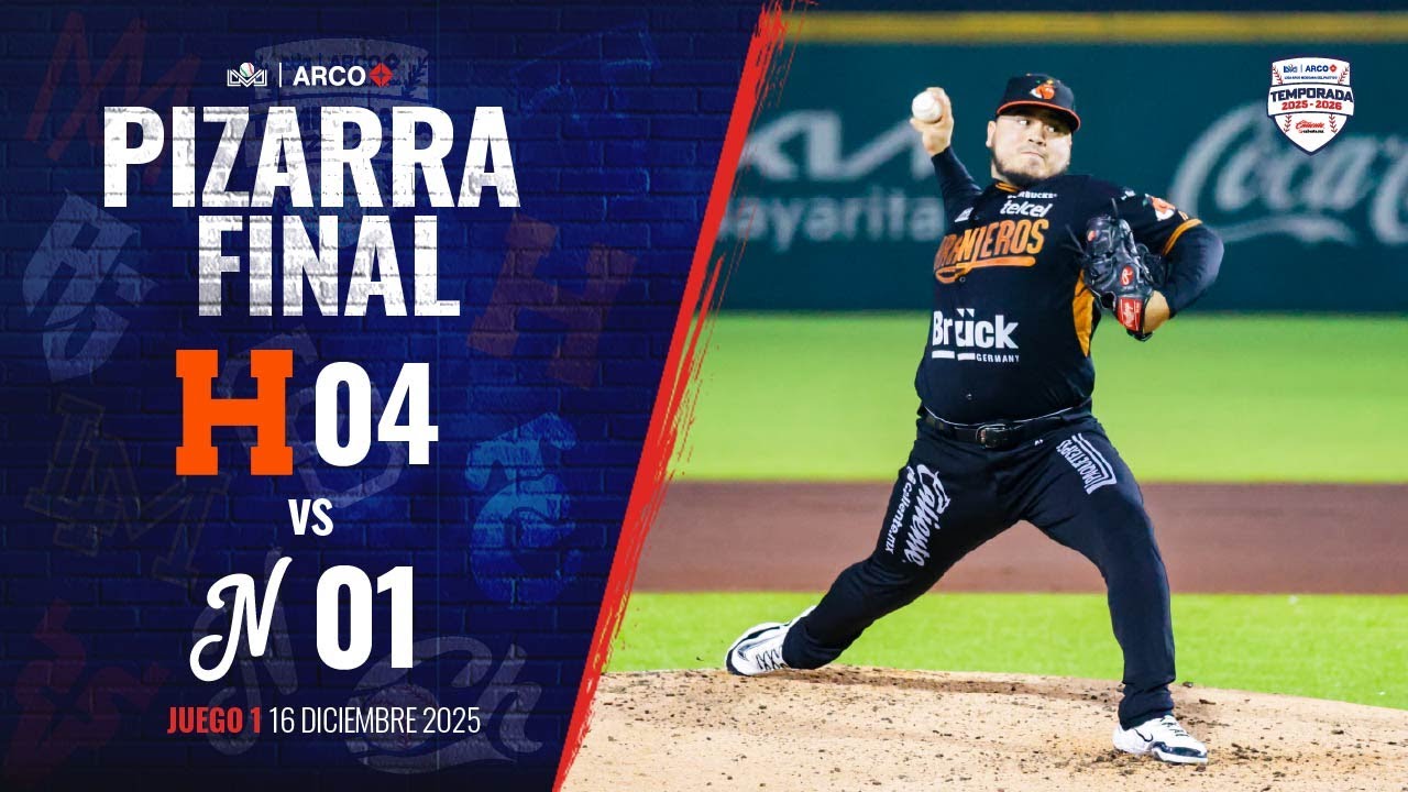 RESUMEN: Naranjeros de Hermosillo vs Jaguares de Nayarit  | 16 de Diciembre de 2025
