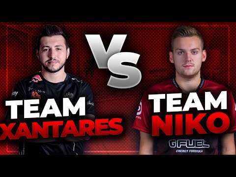 team XANTARES vs team NiKo PLAYING MIRAGE FPL GAME