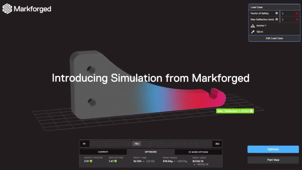 Introducing Simulation from Markforged