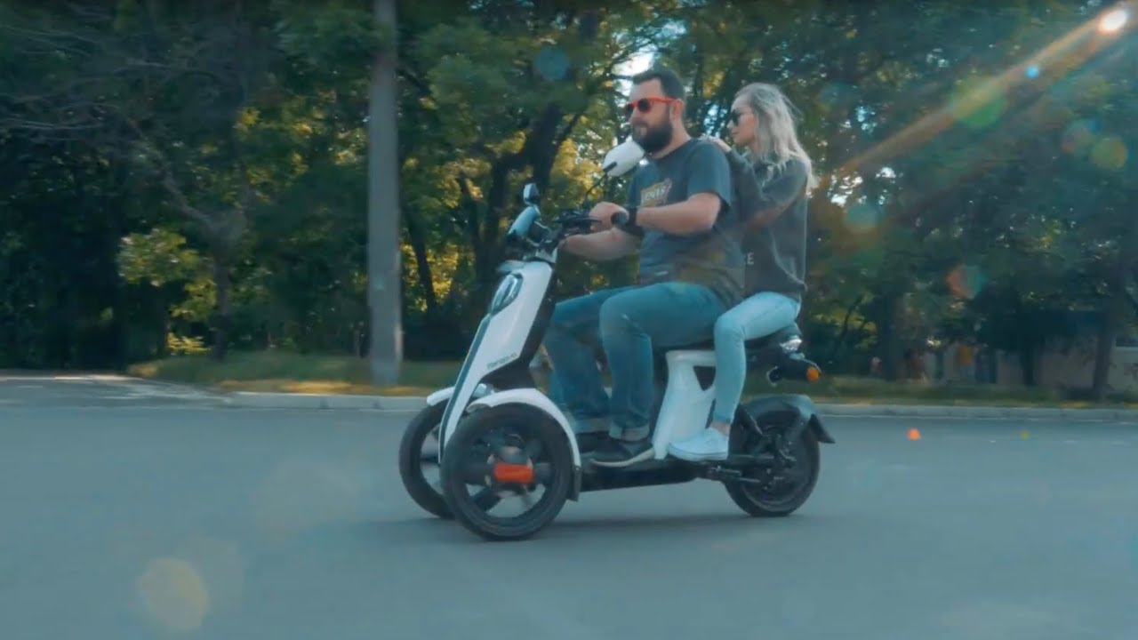 Електроскутер Doohan iTango HO (red) video preview