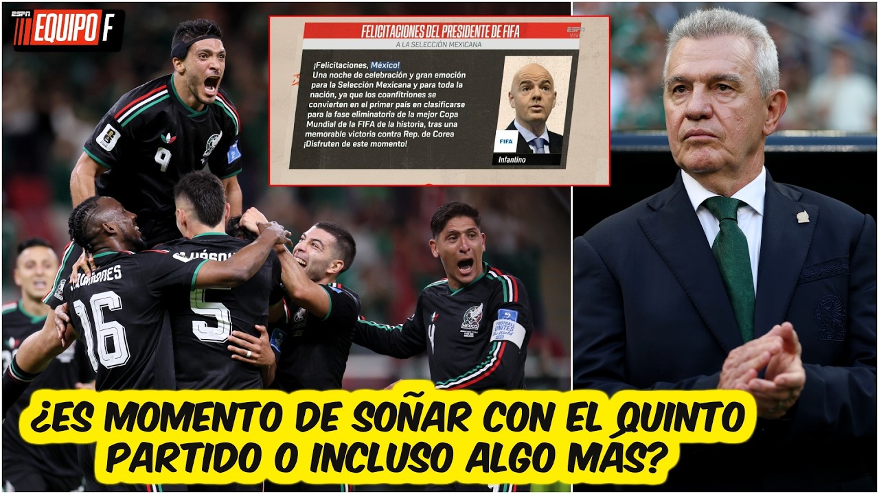 MÉXICO ya se puede ILUSIONAR con esta SELECCIÓN ¿hasta dónde llegará en este MUNDIAL? | Equipo F