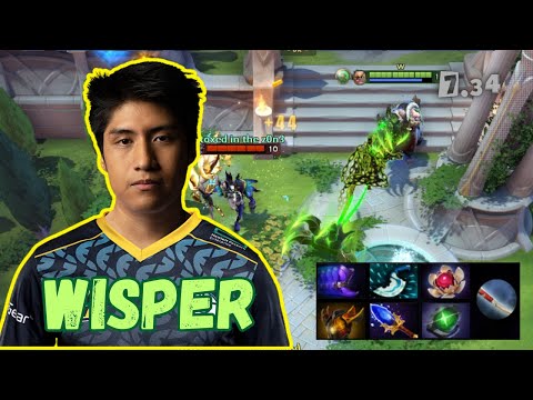 WISPER - PUDGE [OFFLANE][7.34b]