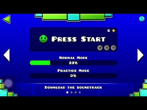 Geometry Dash Subzero Press Start Practice Mode Silent Press Start