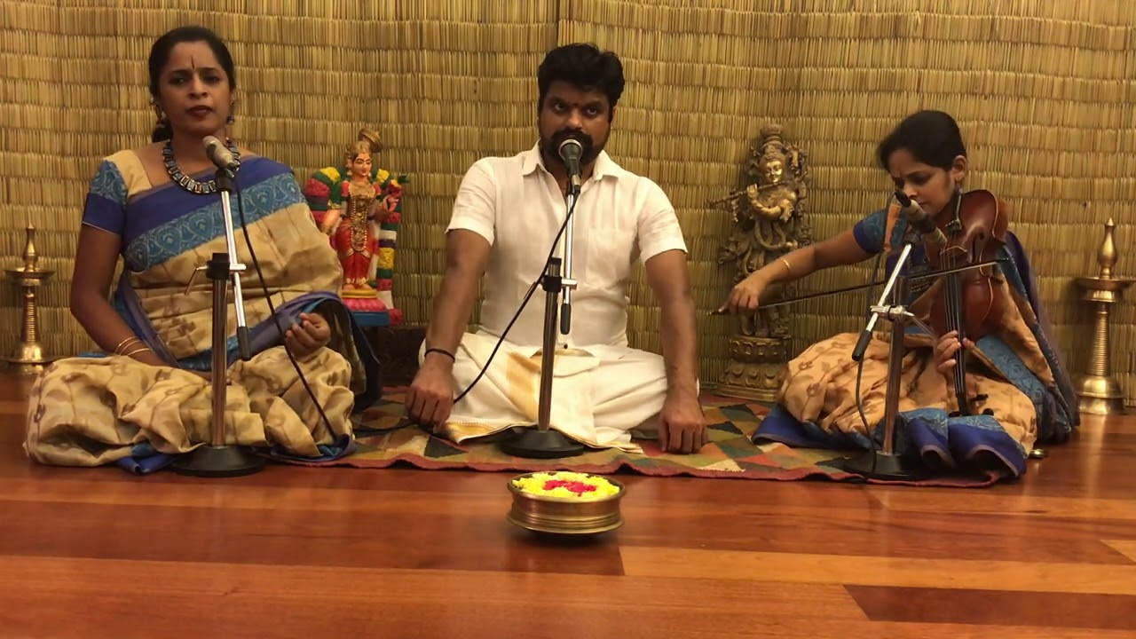 Tiruppaavai 9, thUmaNi mAdaththu - Hameer Kalyani - Kunnakudi Balamurali Krishna & Akkarai sisters