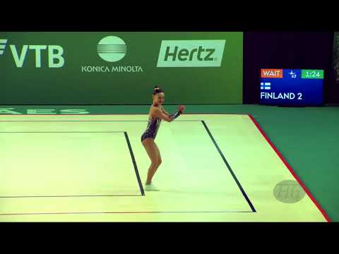 KITAZUME Riri (JPN) - 2018 Aerobic Worlds, Guimaraes (POR) - Individual Women Qualifications