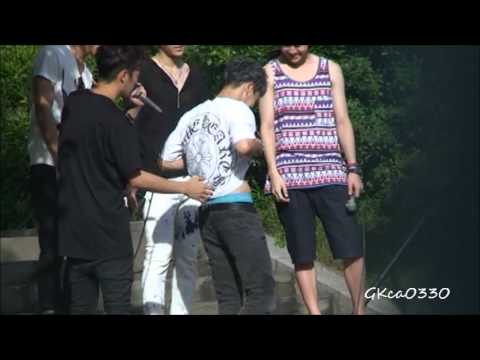 [Fancam] BEAST 120729 - Inkigayo Mini Fanmeeting Gikwang