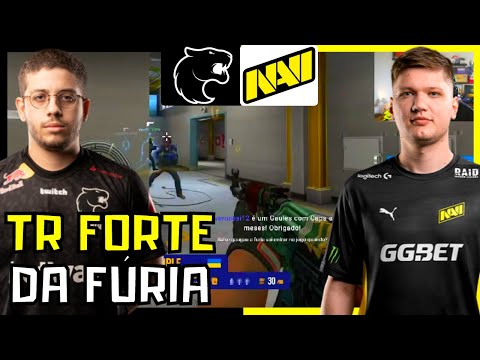 FÚRIA vs NAVI (Nuke - Mapa 2) Gaules Apoka e mch - IEM Katowice 2022