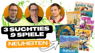 3 Suchties - 9 Spiele | Team Aufgetischt #351 | das hat ein NachSPIEL!