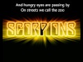Scorpions - The Zoo /W Lyrics 