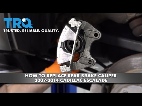 How To Replace Rear Brake Caliper 2007-2014 Cadillac Escalade