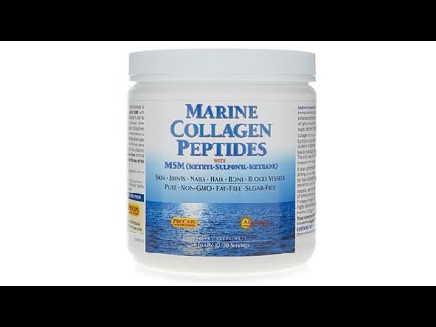 Marine Collagen Peptides with MSM  30 Servings