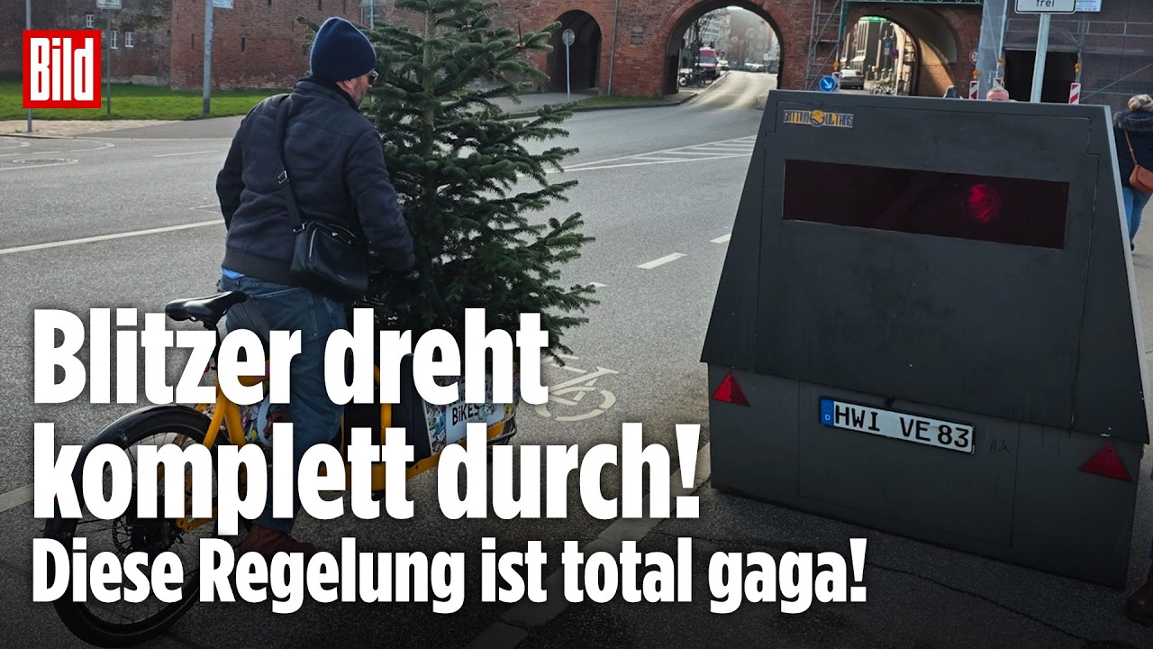 LÜBECK: Blitzer dreht durch! Darum wird vor dem Weihnachtsmarkt ALLES geblitzt!