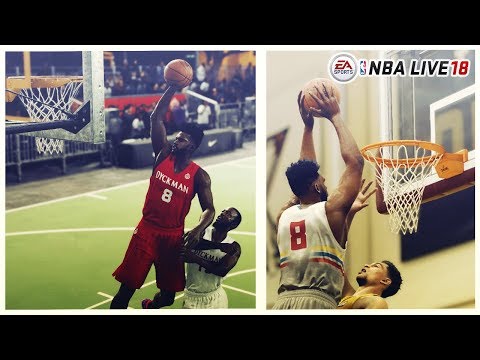 NBA LIVE 18 THE ONE GAMEPLAY - Posterizing Everyone In The Drew League