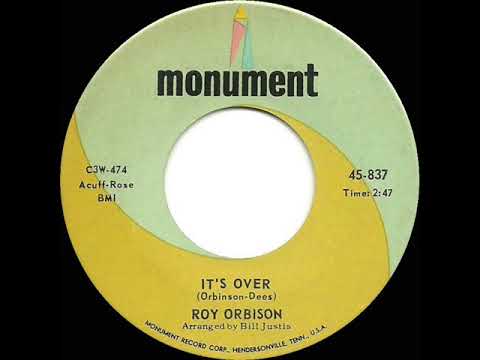 1964 HITS ARCHIVE: It’s Over - Roy Orbison (a #1 UK hit)