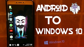[Hindi] Get Windows 10 (PC Version) on Any Android Phone/ Tablet