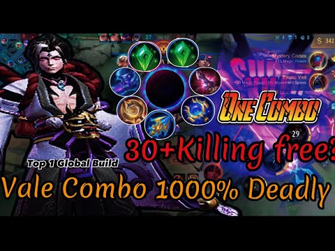 VALE BEST BUILD 2023 |1000%| TOP GLOBAL VALE GAMEPLAY | MOBILE LEGENDS✓