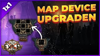 Map-Device UPGRADEN | 4 Slots ► 5 Slots [Path of Exile Starter 1x1]