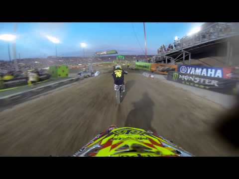GoPro HD: Cole Seely 250 West Main Event 2013 Monster Energy Supercross from Las Vegas