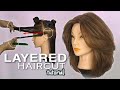 how to: LAYERED HAIRCUT,so easy, potong rambut layer mudah