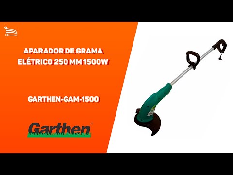 Aparador de Grama Elétrico 250 mm 1500W  - Video
