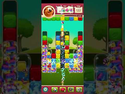 Toon blast Level 2104 bomb+arrow 3 stars