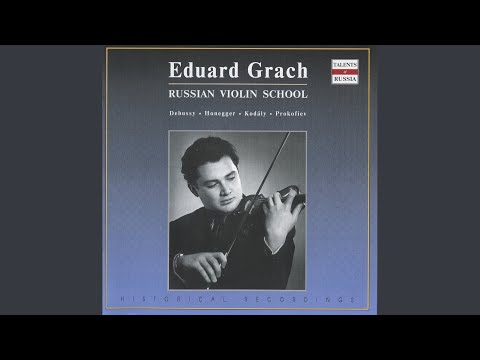 Violin Sonata in G Minor: I. Allegro vivo