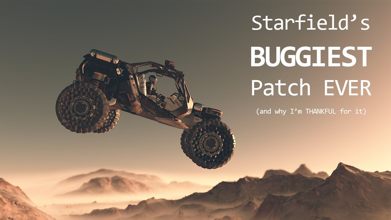 Starfield - REV-8 Rover Gameplay Buggy Patch