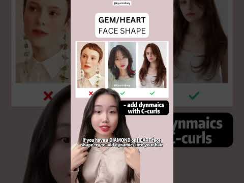 Which Hairstyle Fits Your Face-shape the MOST? 15 Sec Self Test ???? #kbeauty #douyin #koreanhairstyle